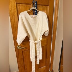 Pink Lily Ivory Dress Size Large